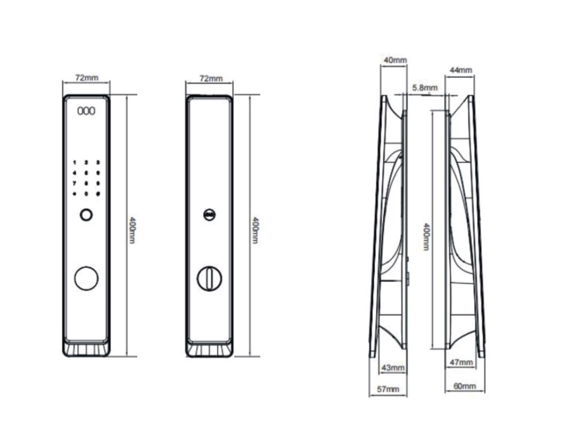 SAM -S50 Smart Grill Lock